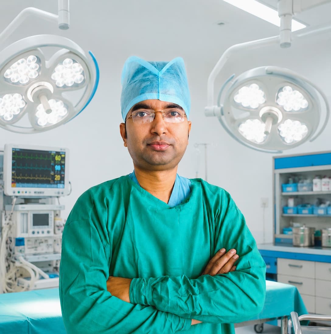 Portrait of Dr. Bibaswan Maity